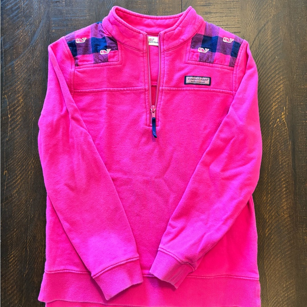 Vineyard Vines Girls Pink Shep Shirt